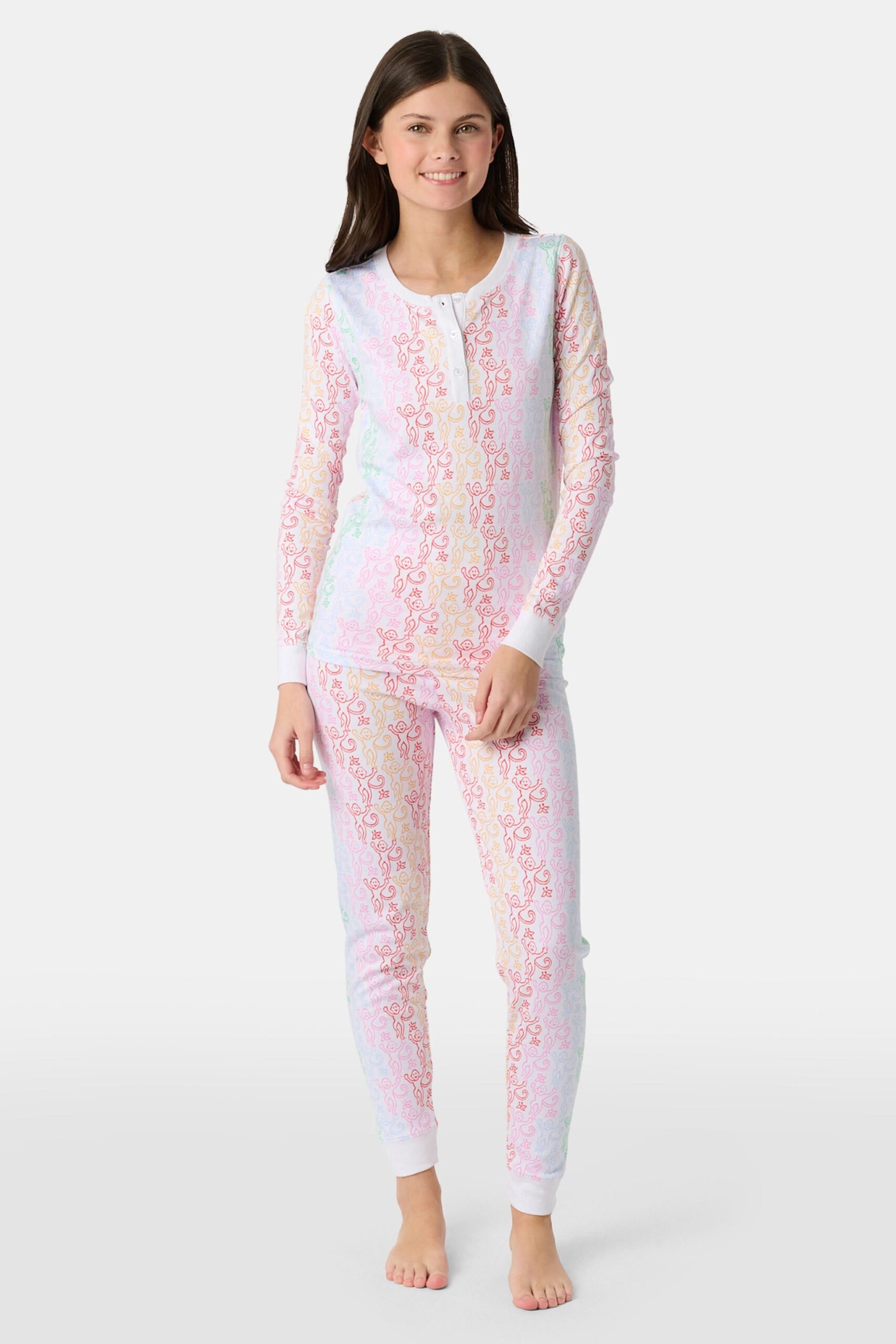 ROLLER-RABBIT-KIDS-MONKEY-JUNIPER-PAJAMAS-PASTEL-RAINBOW_0005
